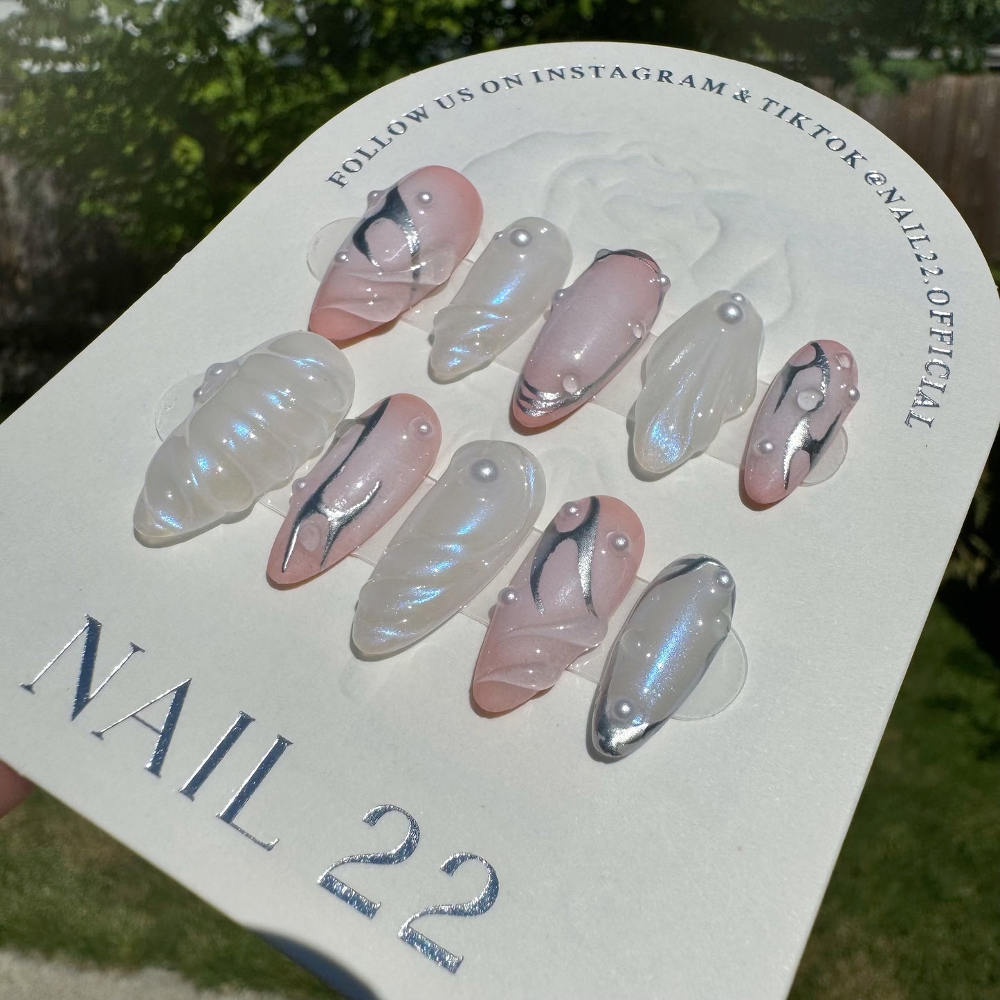 Beachside Fizz - False nails - Nail 22 Official