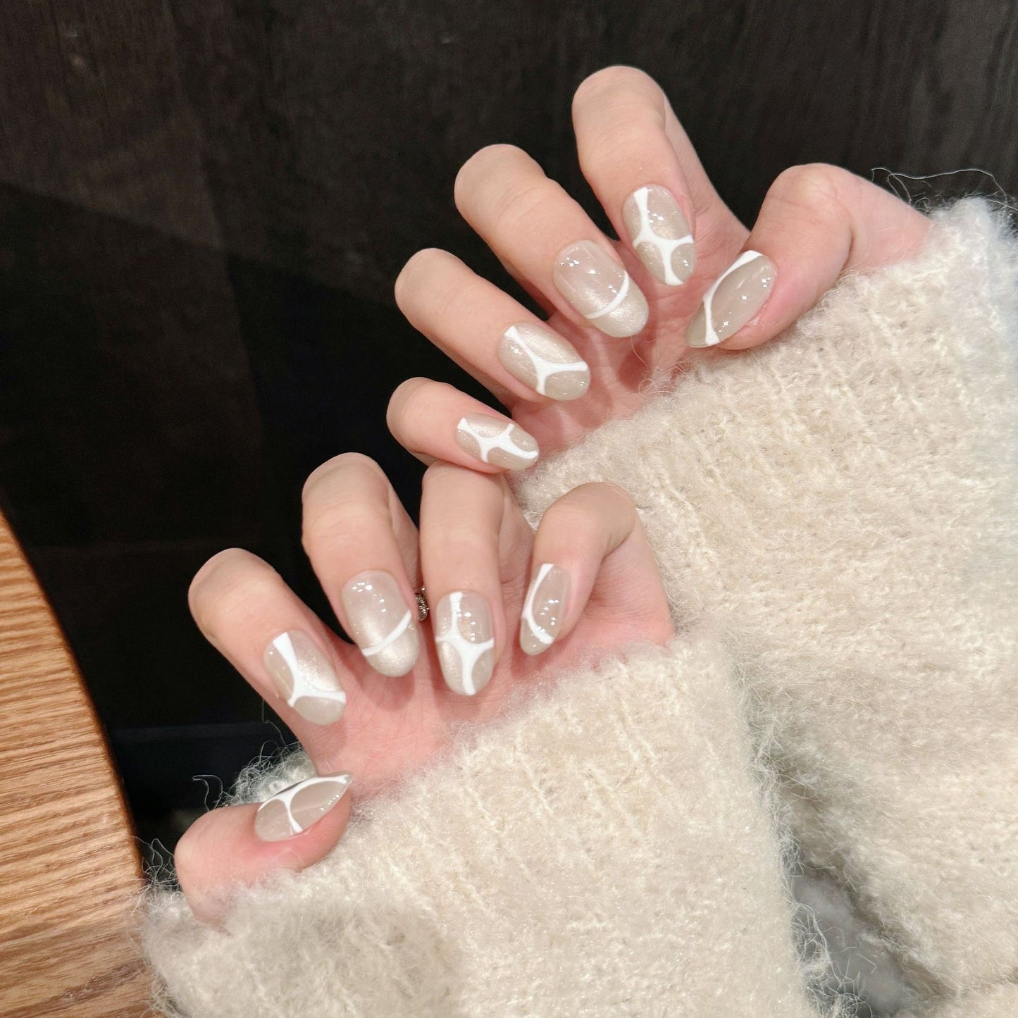 Silver White Web