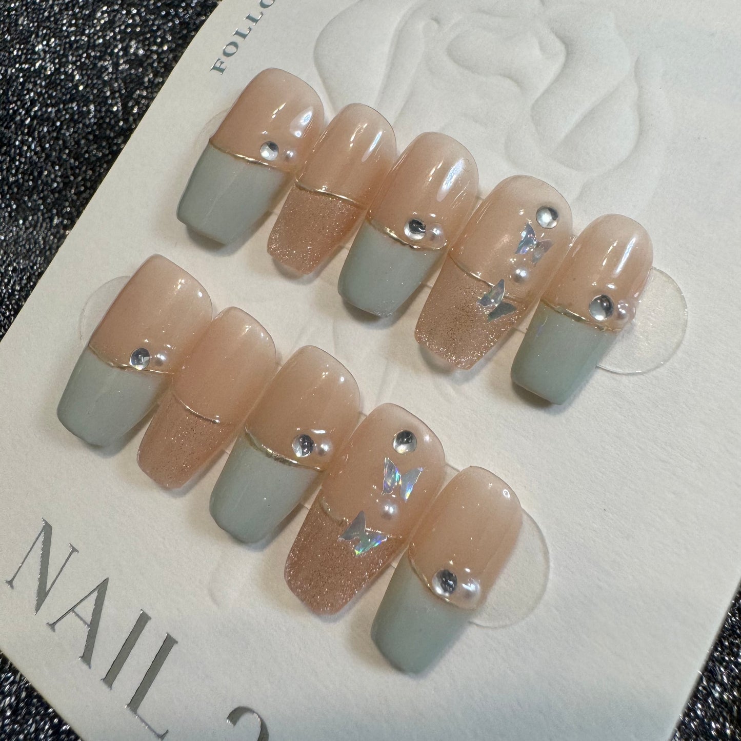 Jade Nudes - False nails - Nail 22 Official