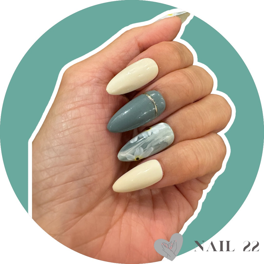 Spring Garden - False nails - Nail 22 Official