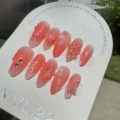 Malibu Blush - False nails - Nail 22 Official