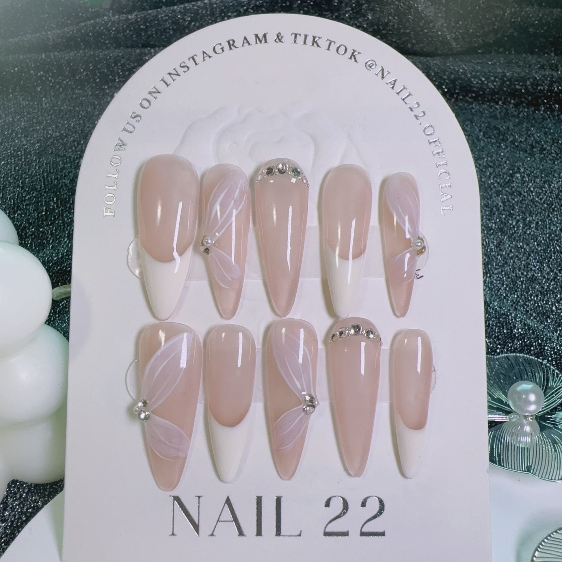 Butterfly Tip - False nails - Nail 22 Official