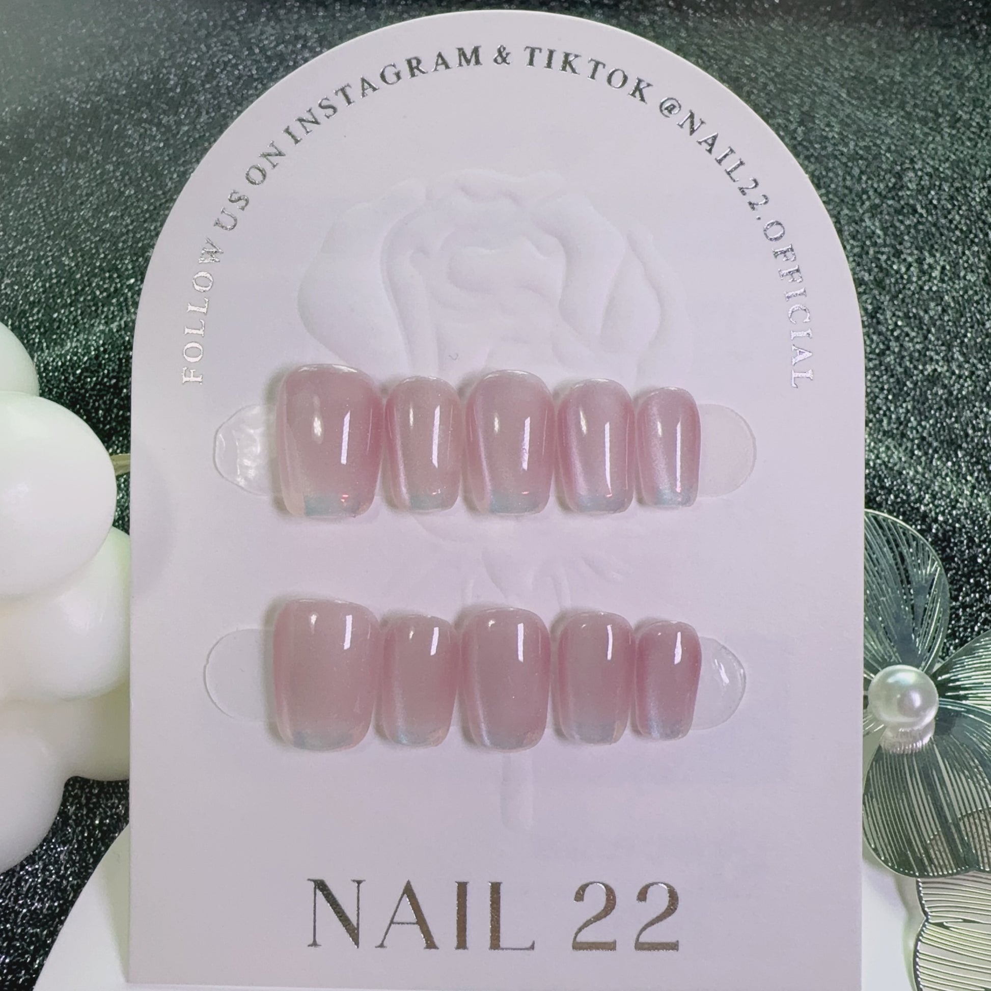 Silver Tip - False nails - Nail 22 Official