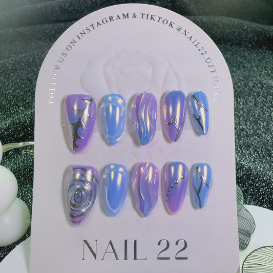 Aurora - False nails - Nail 22 Official