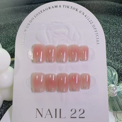 Pink Sunset - False nails - Nail 22 Official