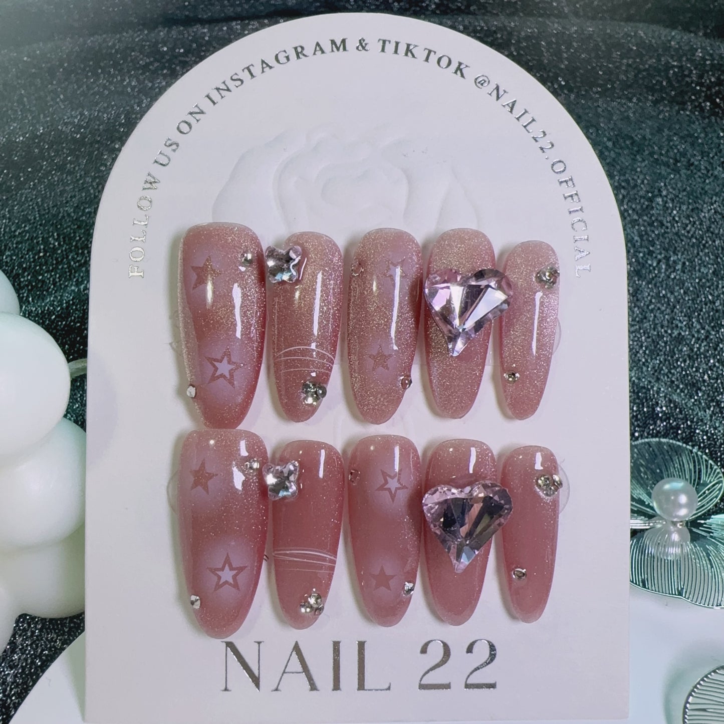 Star Valentine - False nails - Nail 22 Official