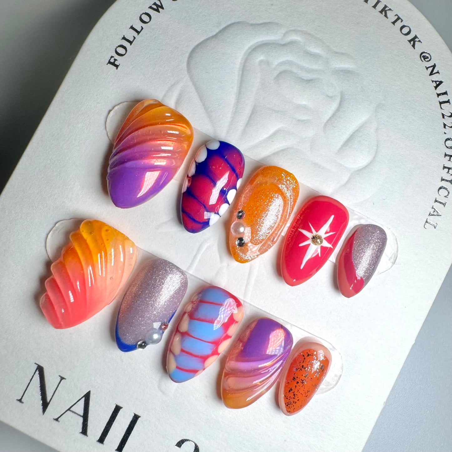 Tropical Twist - False nails - Nail 22 Official