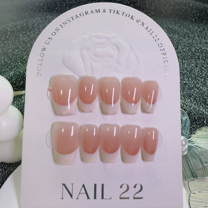 French Tip - False nails - Nail 22 Official