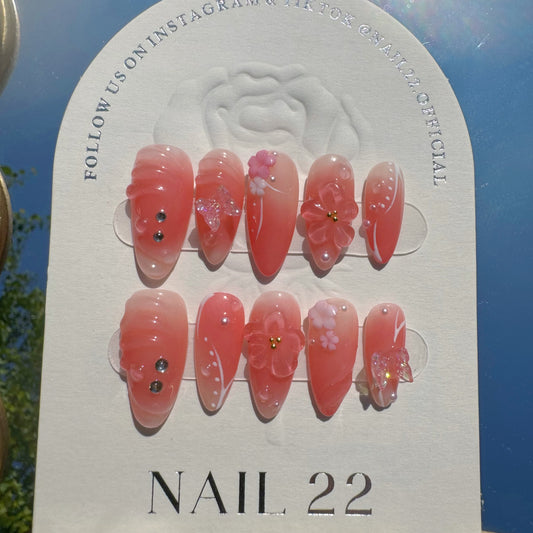 Malibu Blush - False nails - Nail 22 Official