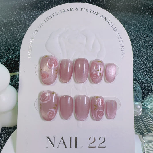 Chantilly Rose - False nails - Nail 22 Official