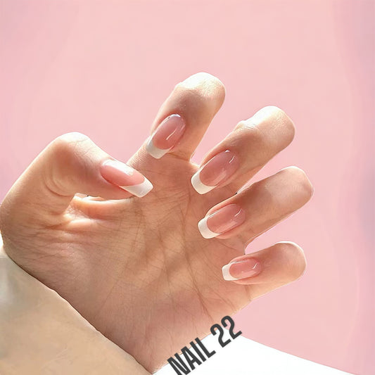 French Tip - False nails - Nail 22 Official