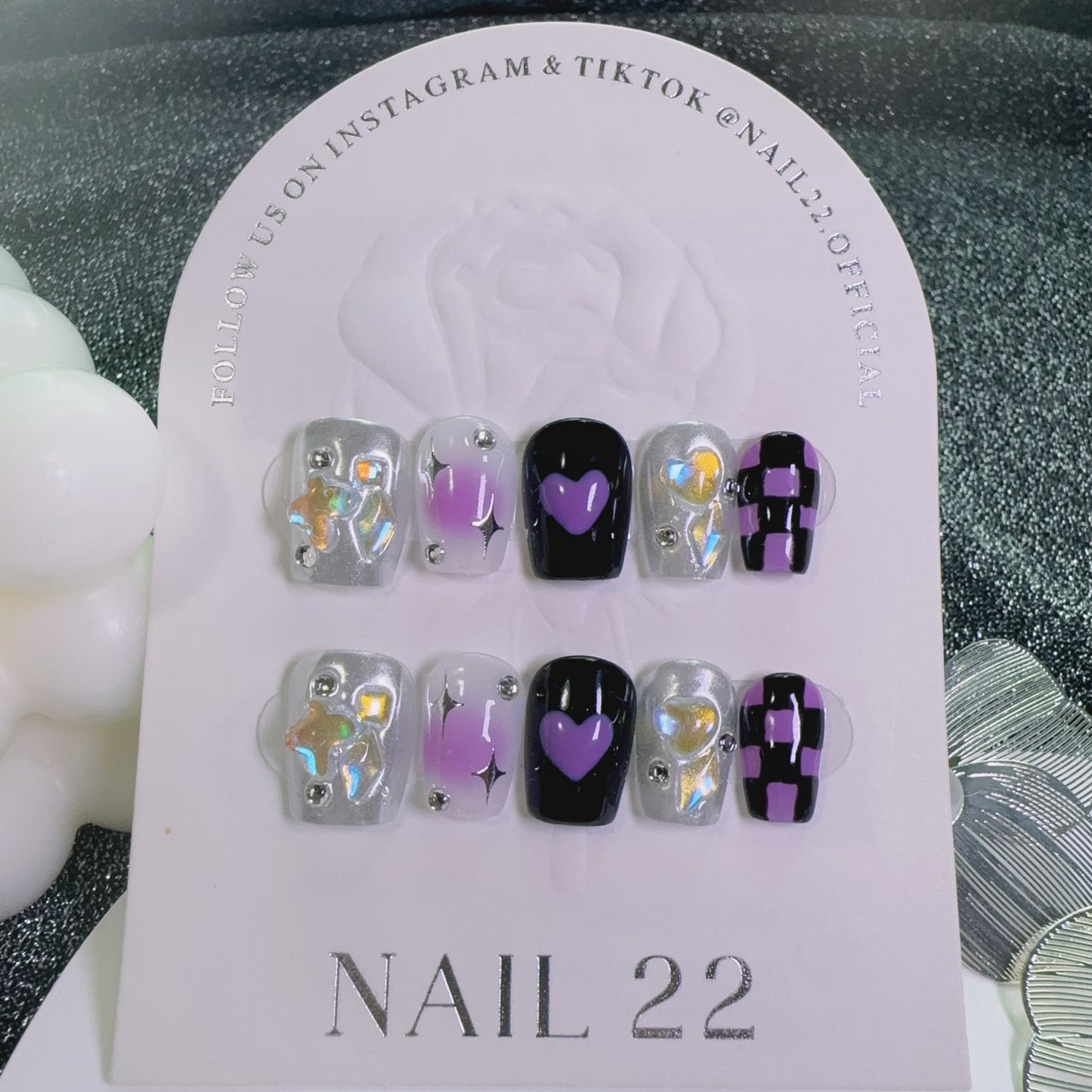 Checkmate - False nails - Nail 22 Official