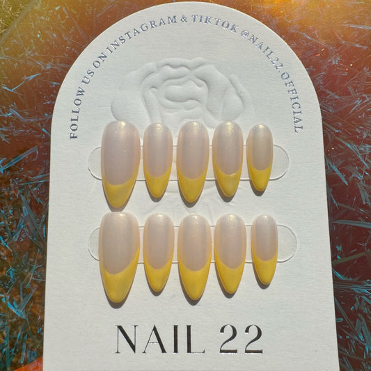 Lemonade - False nails - Nail 22 Official