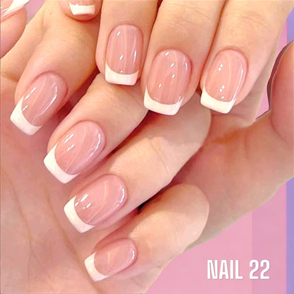 French Tip - False nails - Nail 22 Official