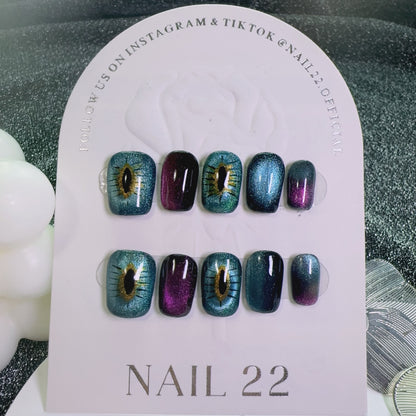 Devil’s Eye - False nails - Nail 22 Official