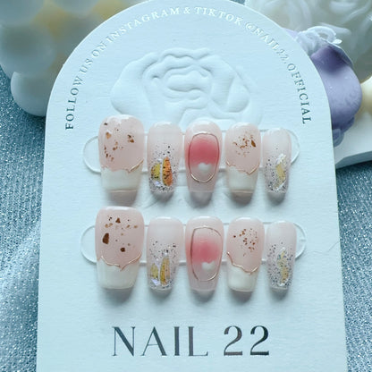 Strawberry Sundae - False nails - Nail 22 Official