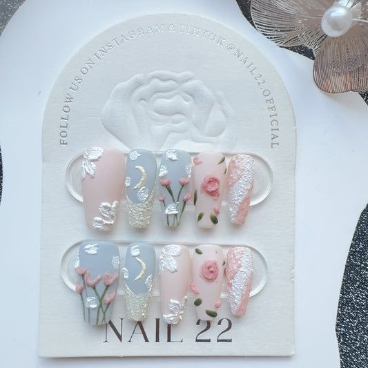 Spring Fun - False nails - Nail 22 Official