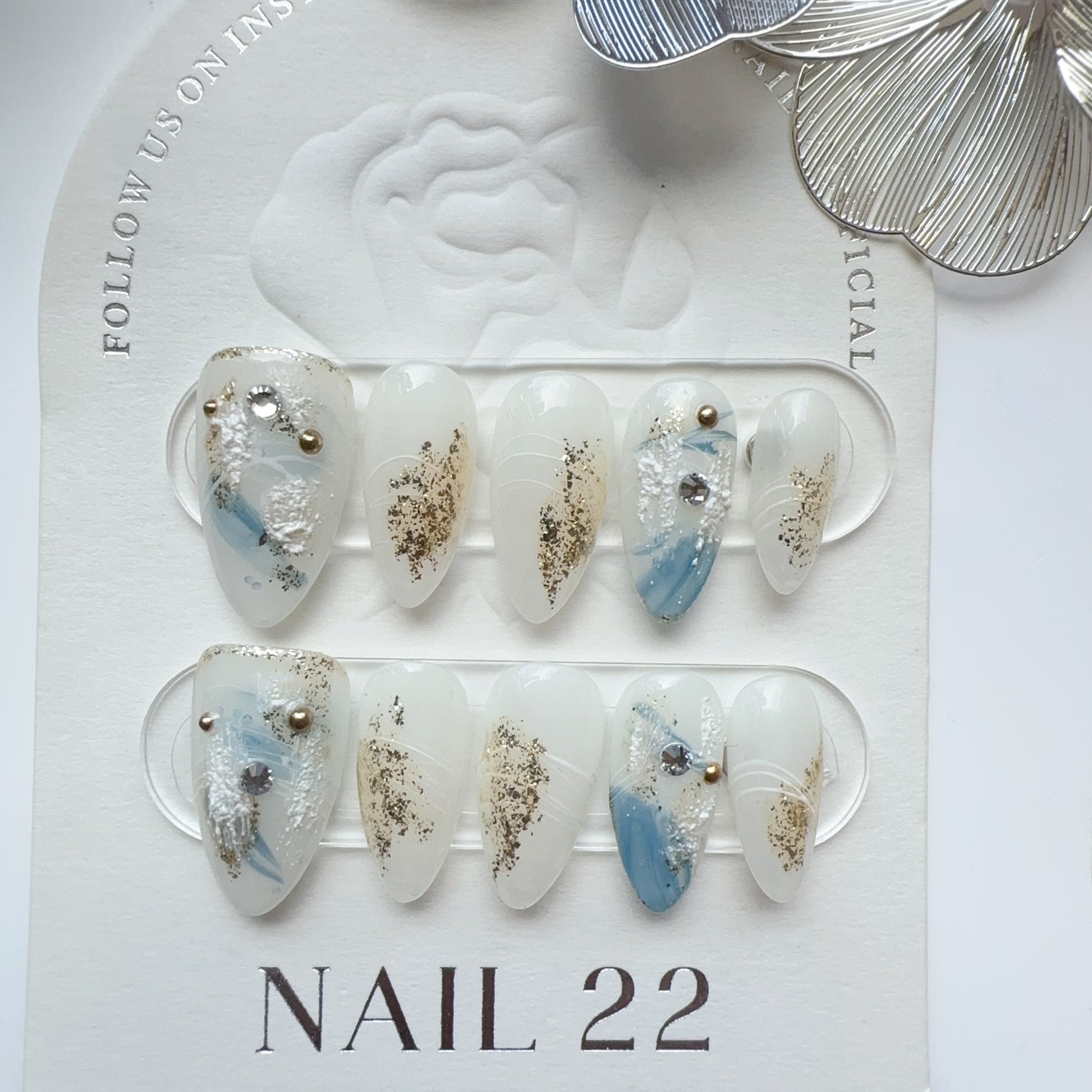 Ocean Breeze - False nails - Nail 22 Official