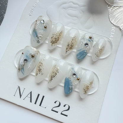 Ocean Breeze - False nails - Nail 22 Official