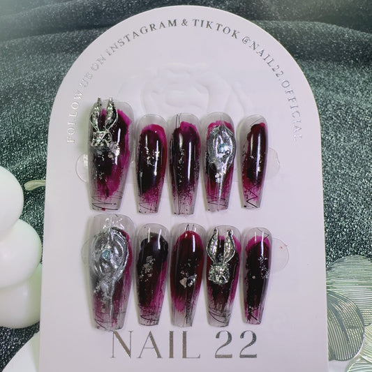 I’m coming after you - False nails - Nail 22 Official