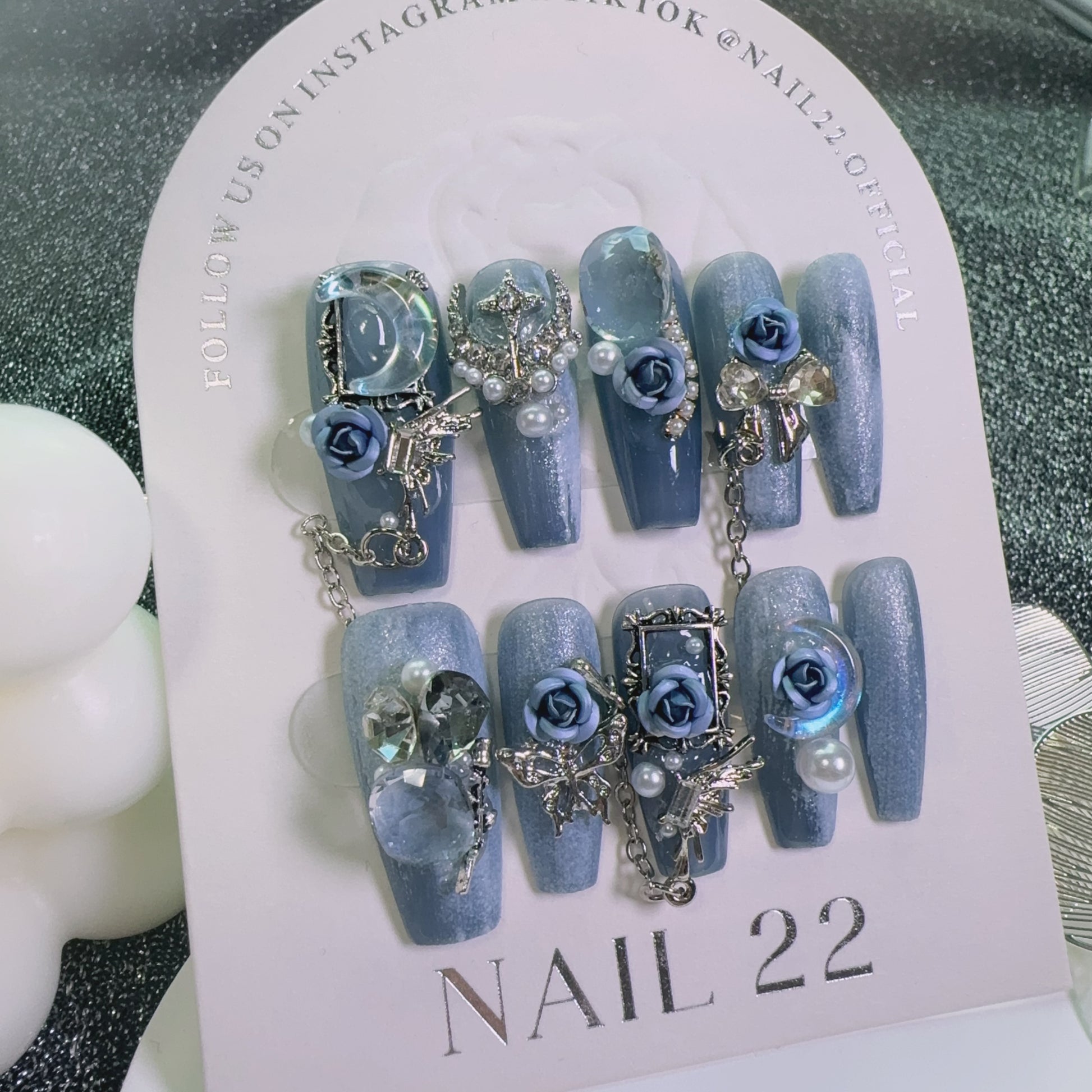 Blue Royal - False nails - Nail 22 Official