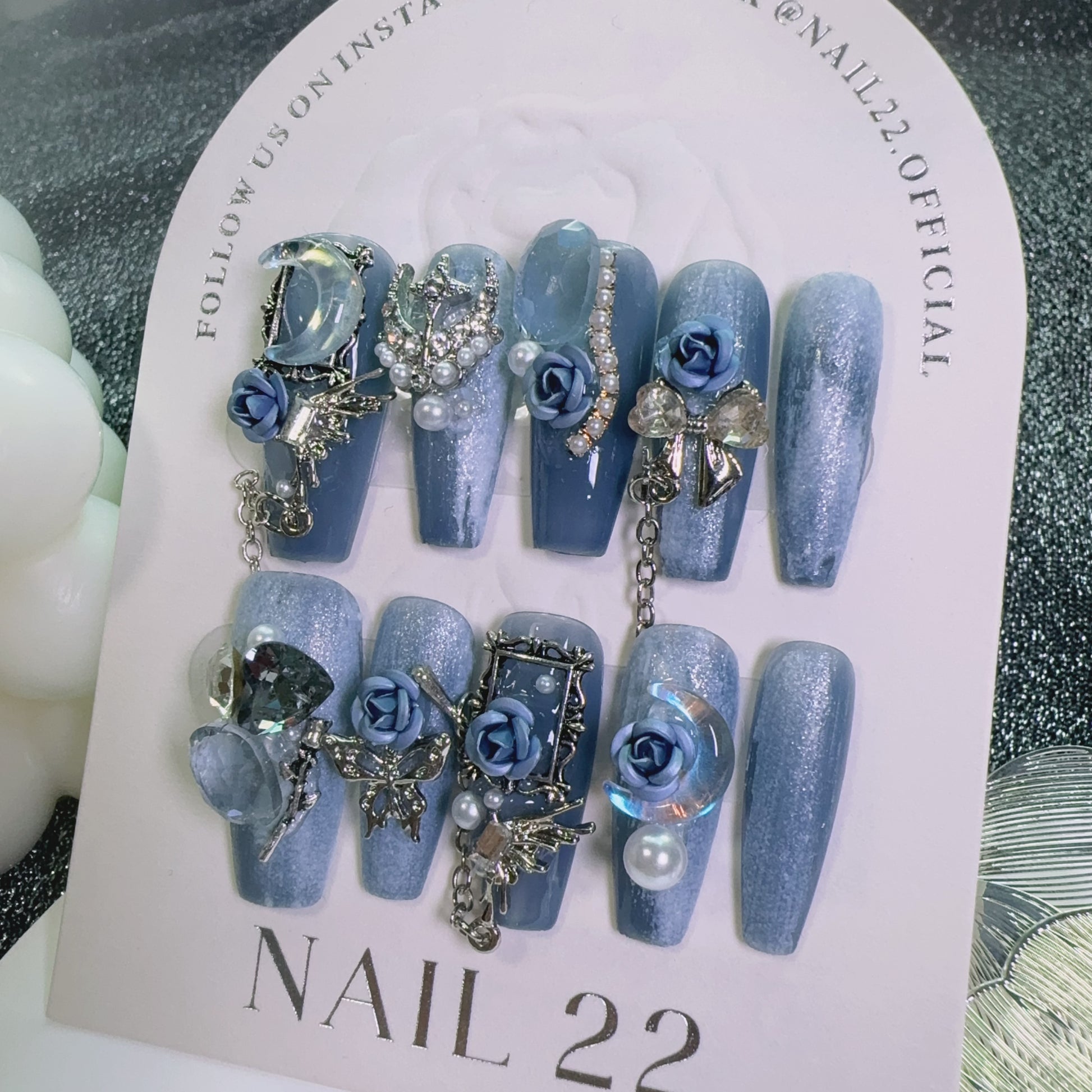 Blue Royal - False nails - Nail 22 Official