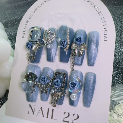 Blue Royal - False nails - Nail 22 Official