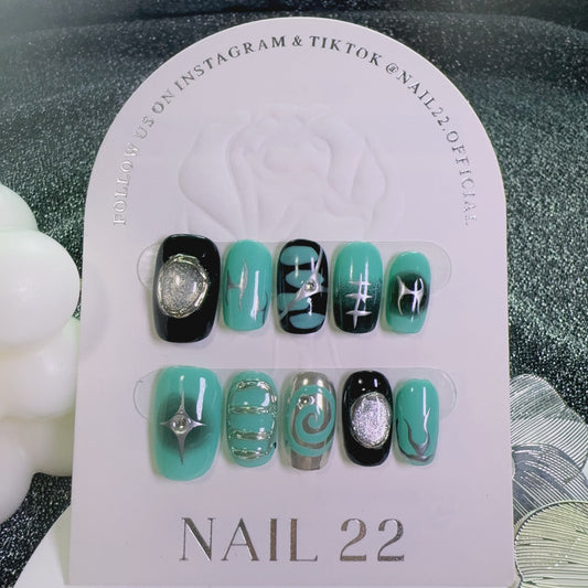 Pixie Swirl - False nails - Nail 22 Official