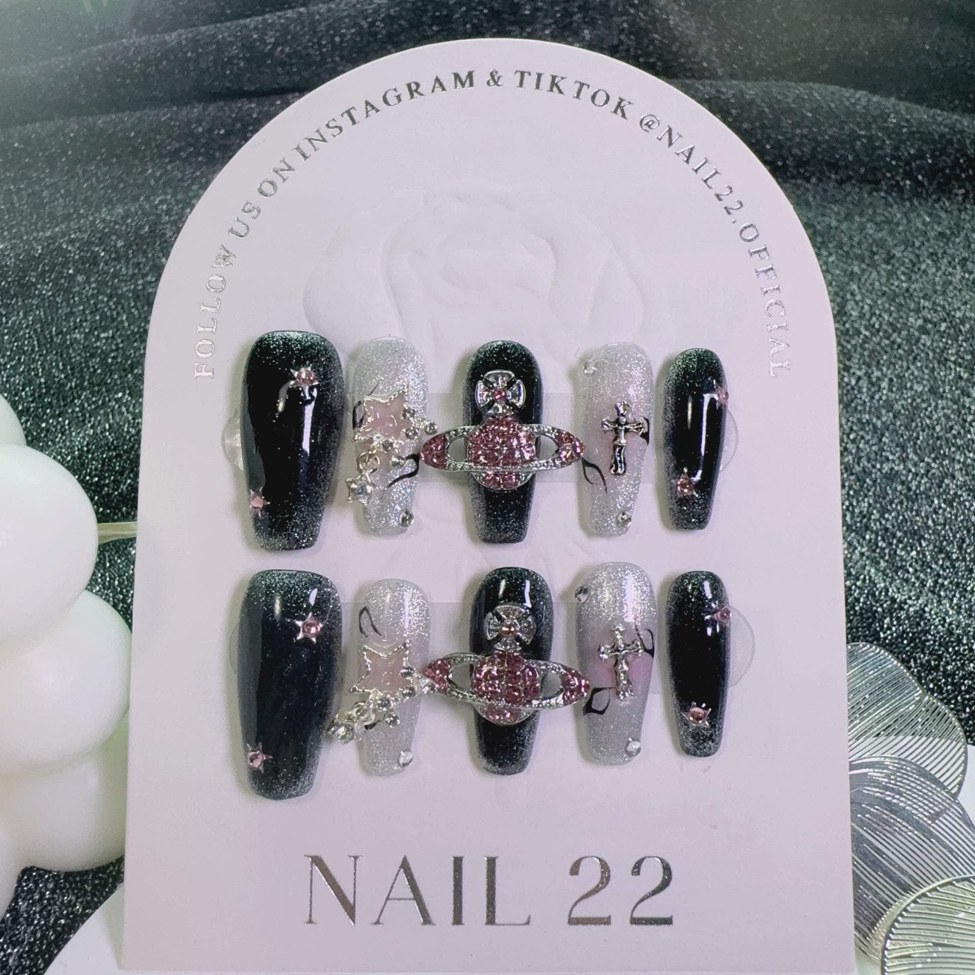 Fancy Galaxy - False nails - Nail 22 Official