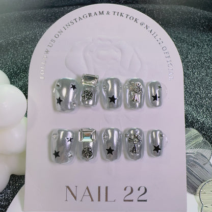 Silver Stone - False nails - Nail 22 Official