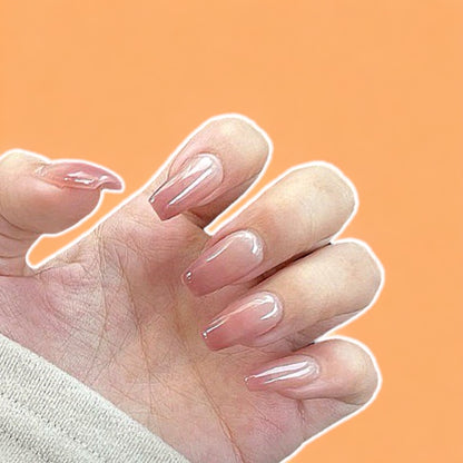 Peach - False nails - Nail 22 Official