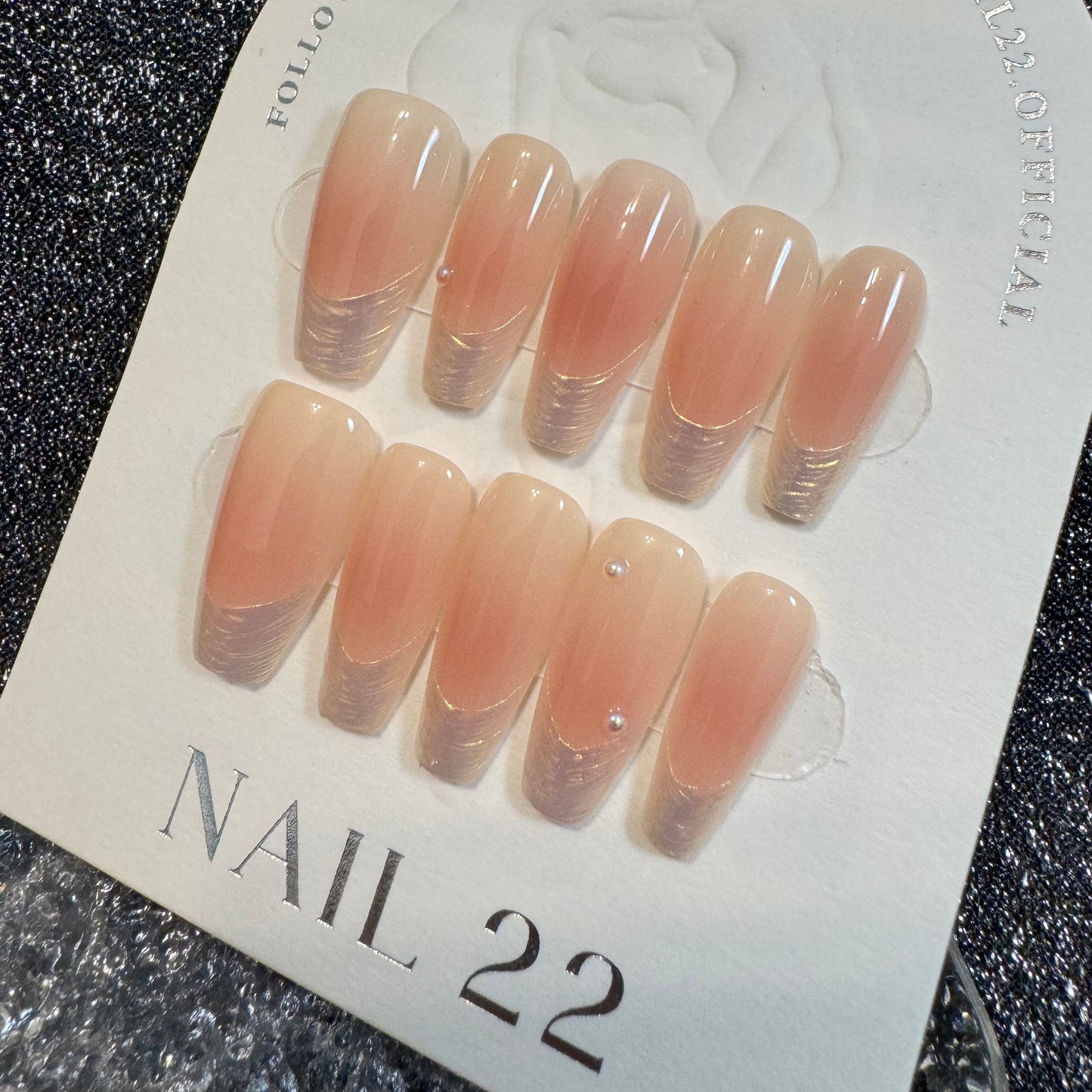 Sunset - False nails - Nail 22 Official