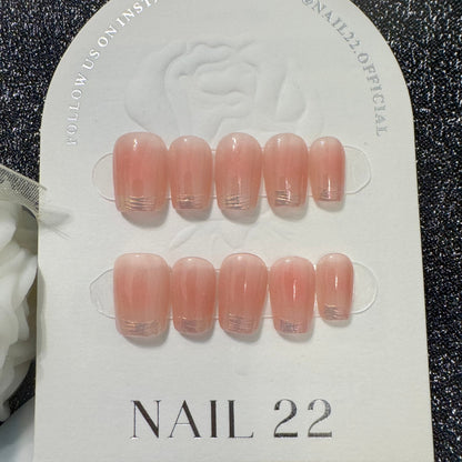 Pink Sunset - False nails - Nail 22 Official