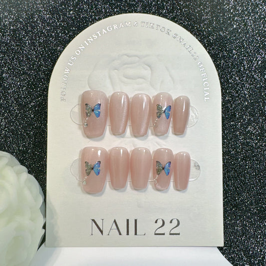 Butterfly Tears - False nails - Nail 22 Official