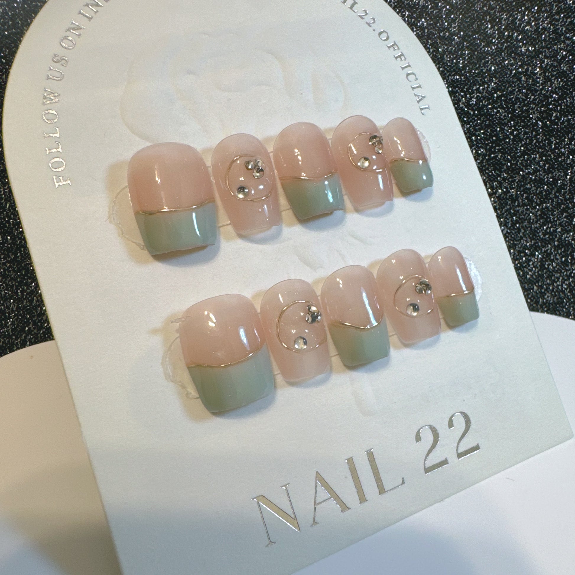 Jade Nudes - False nails - Nail 22 Official