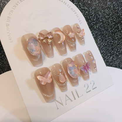 Butterfly Night - False nails - Nail 22 Official