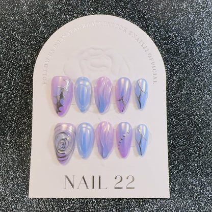 Aurora - False nails - Nail 22 Official