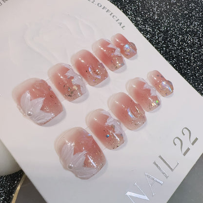 Floral Pink - False nails - Nail 22 Official