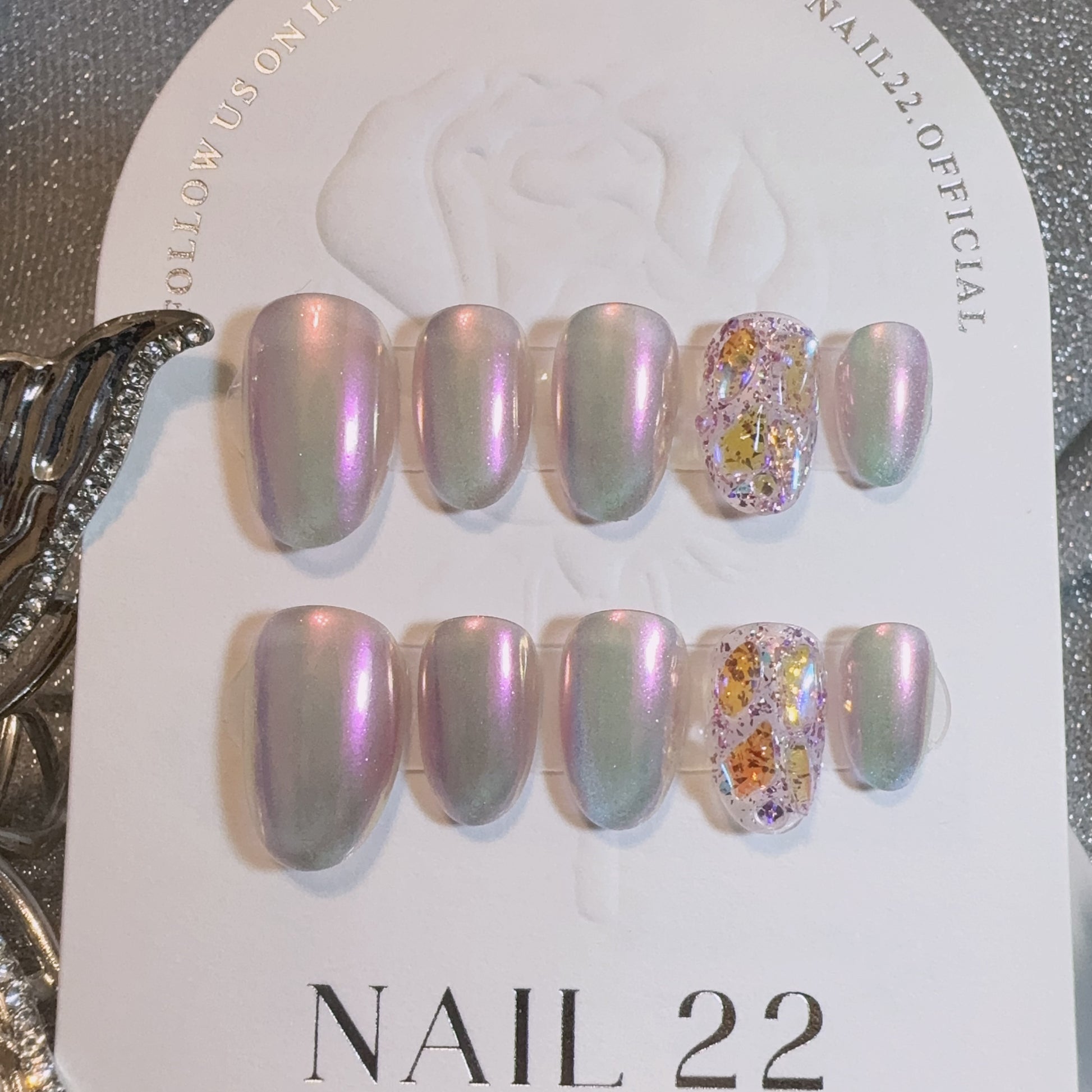 Aurora Purple - False nails - Nail 22 Official