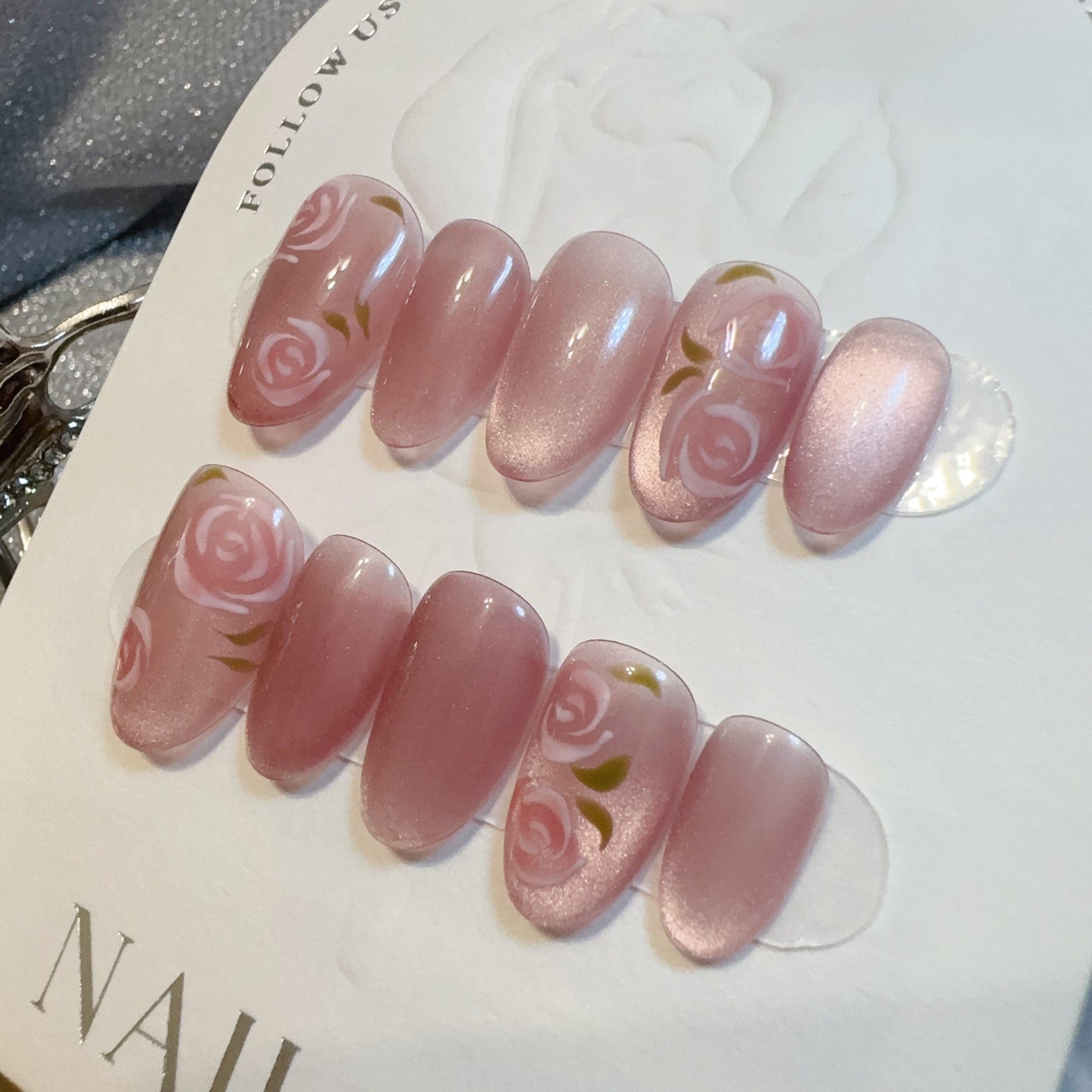 Chantilly Rose - False nails - Nail 22 Official