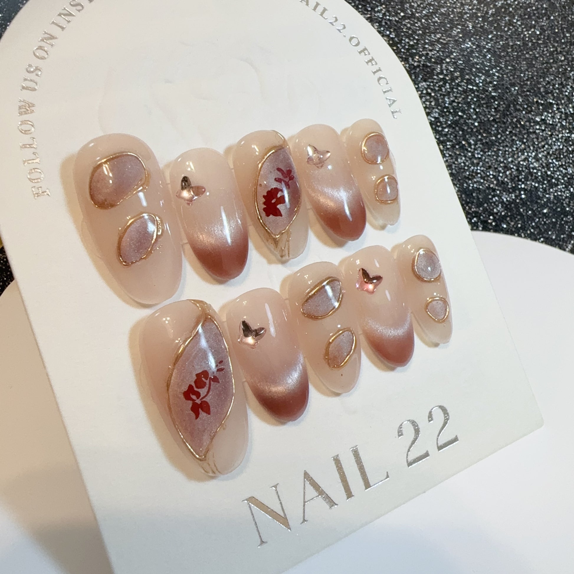 Plum Blossom - False nails - Nail 22 Official