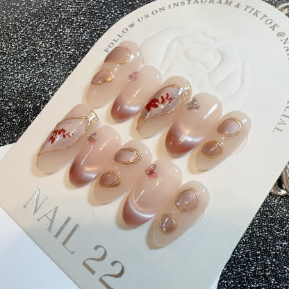 Plum Blossom - False nails - Nail 22 Official