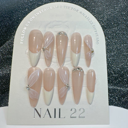 Butterfly Tip - False nails - Nail 22 Official