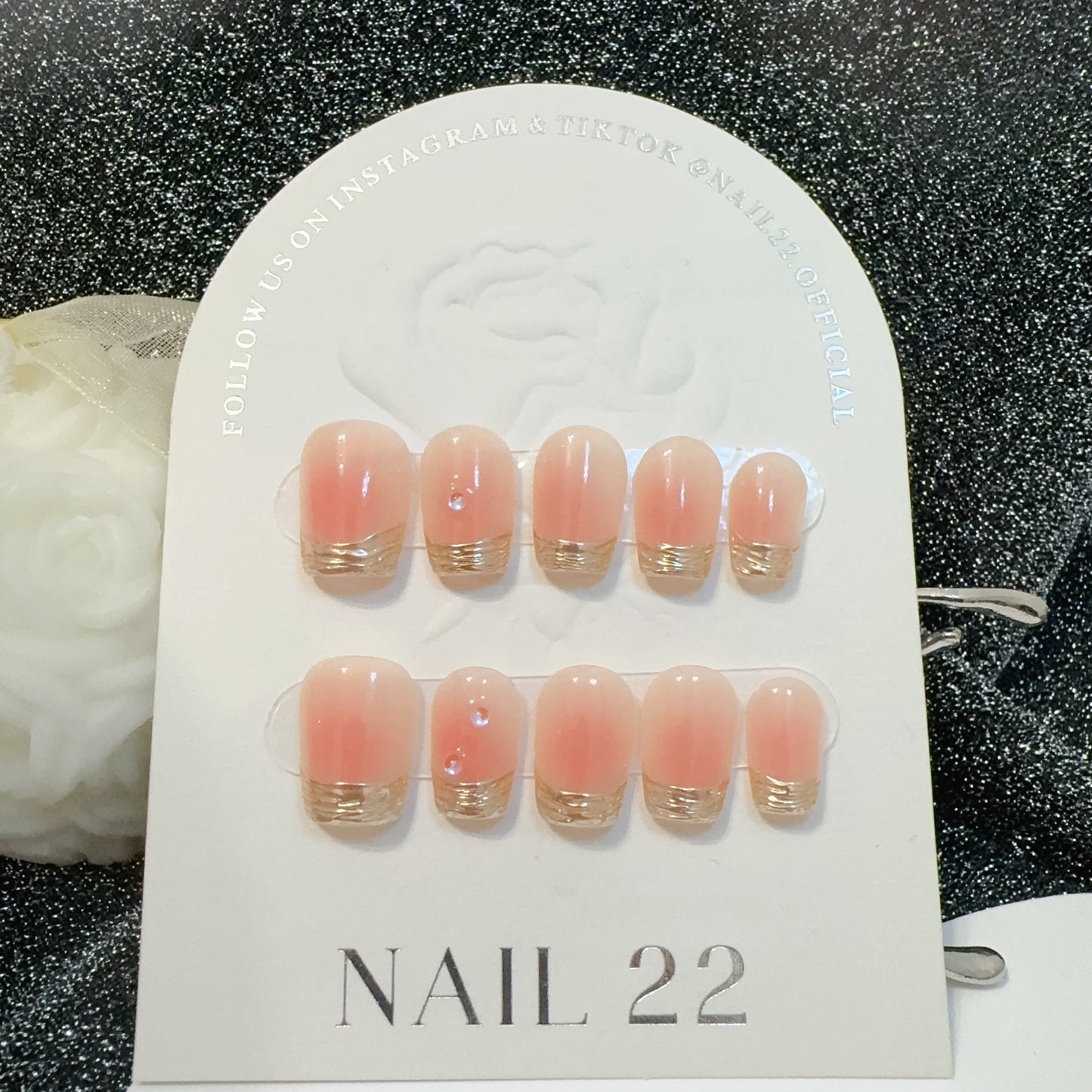 Sunset - False nails - Nail 22 Official