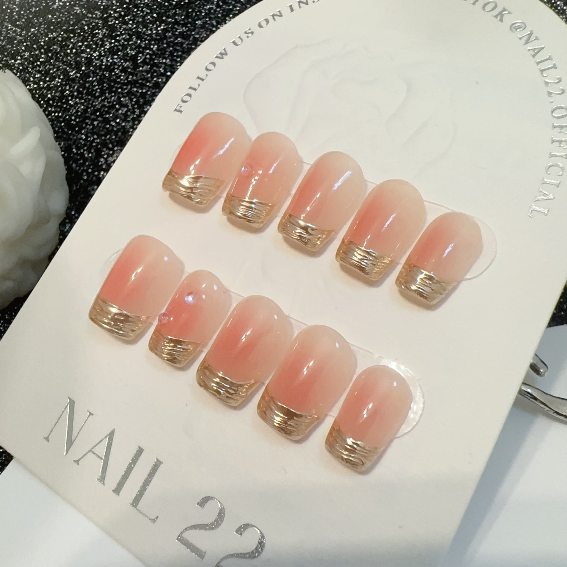 Sunset - False nails - Nail 22 Official