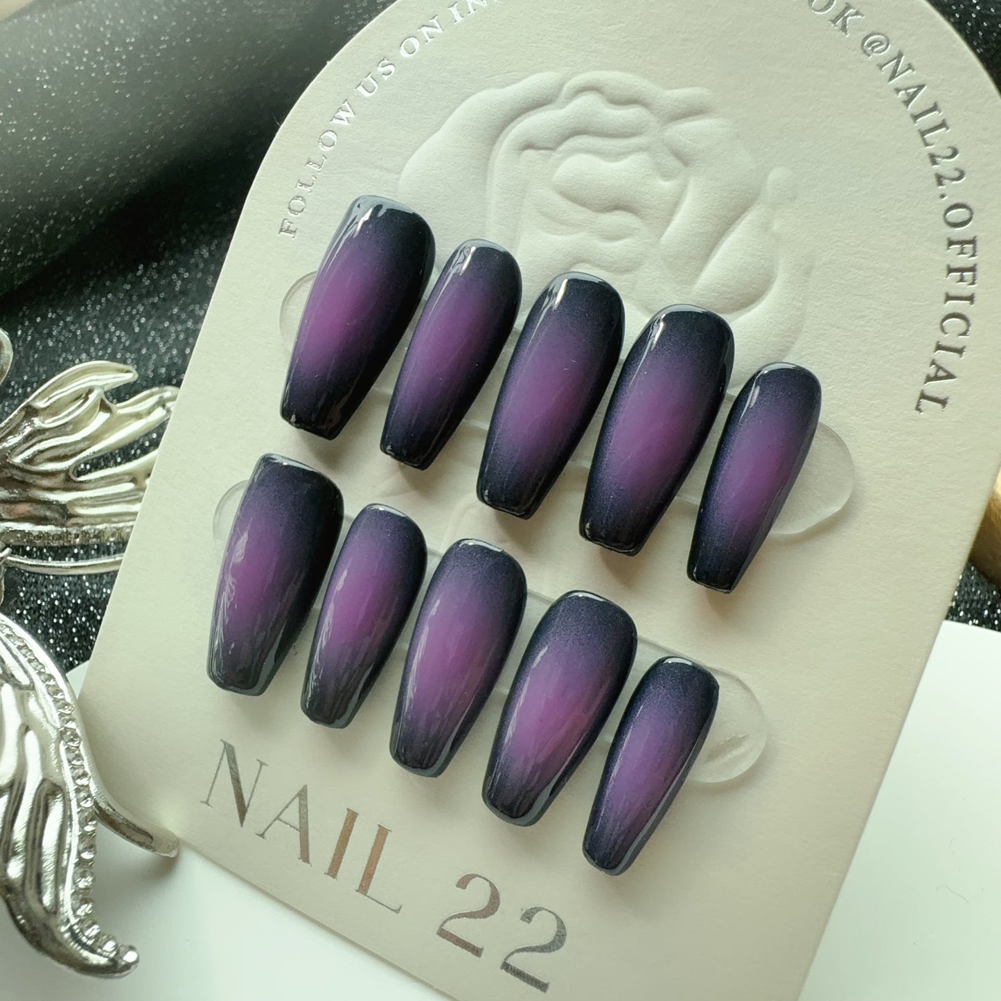 Rock N Roll Lilac - False nails - Nail 22 Official