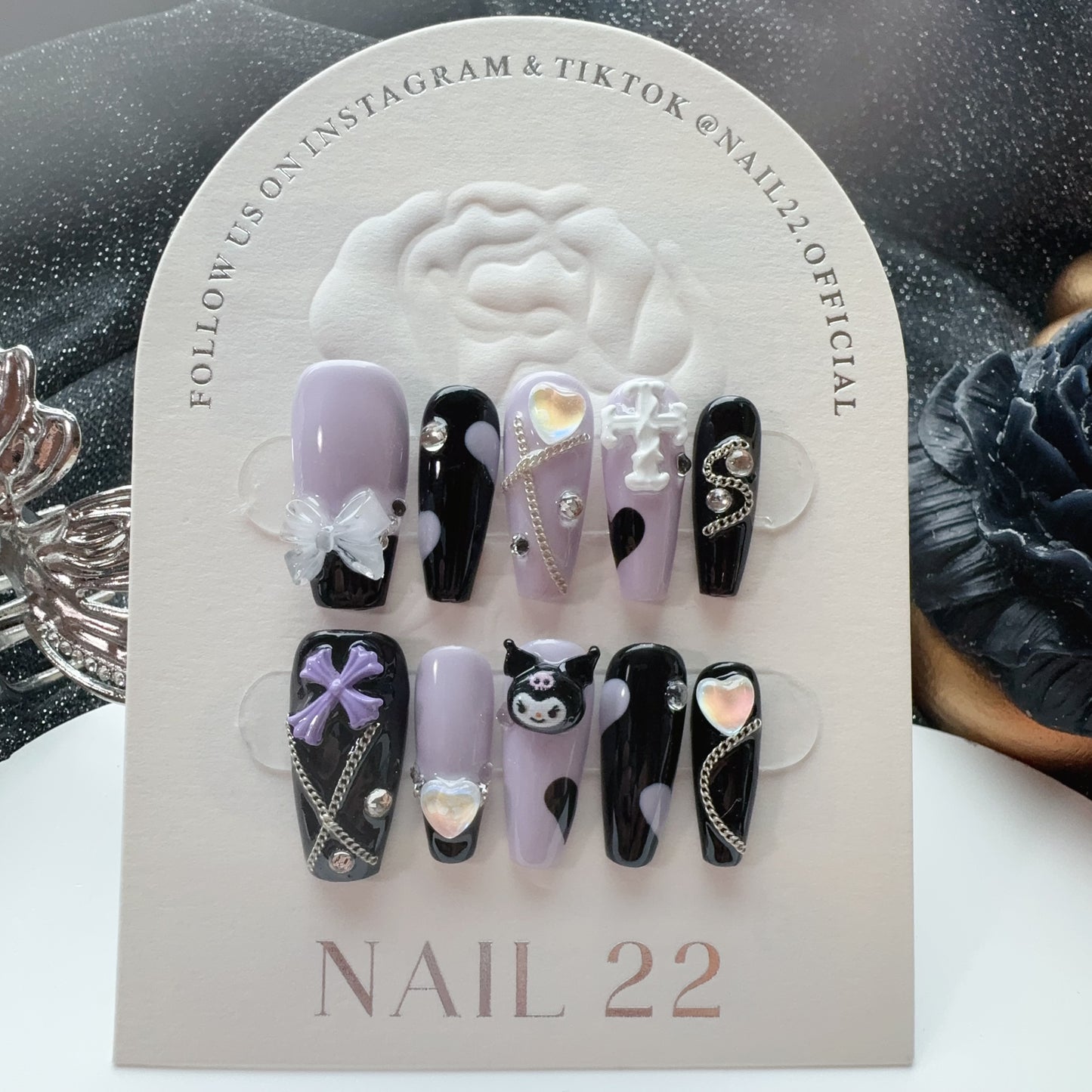 Little Evil - False nails - Nail 22 Official