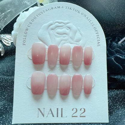 Peach - False nails - Nail 22 Official