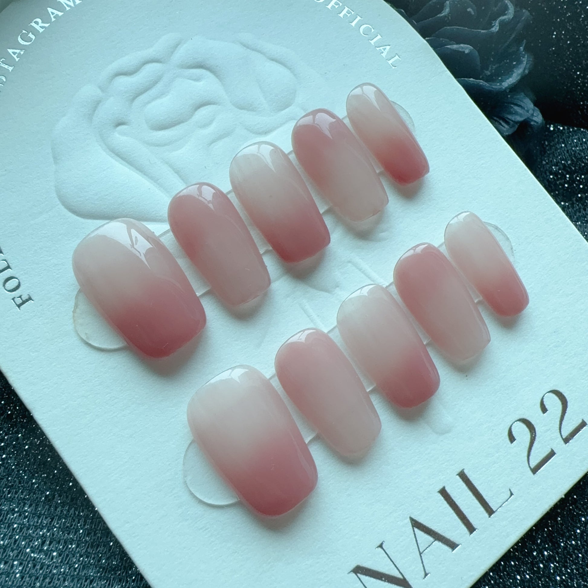 Peach - False nails - Nail 22 Official