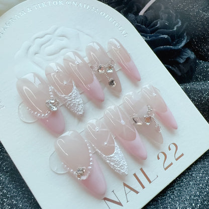 Love Story - False nails - Nail 22 Official